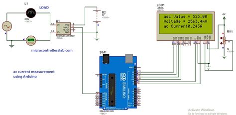 acs712 ac current sensor arduino code|Simplified Arduino AC Current Measurement Using .